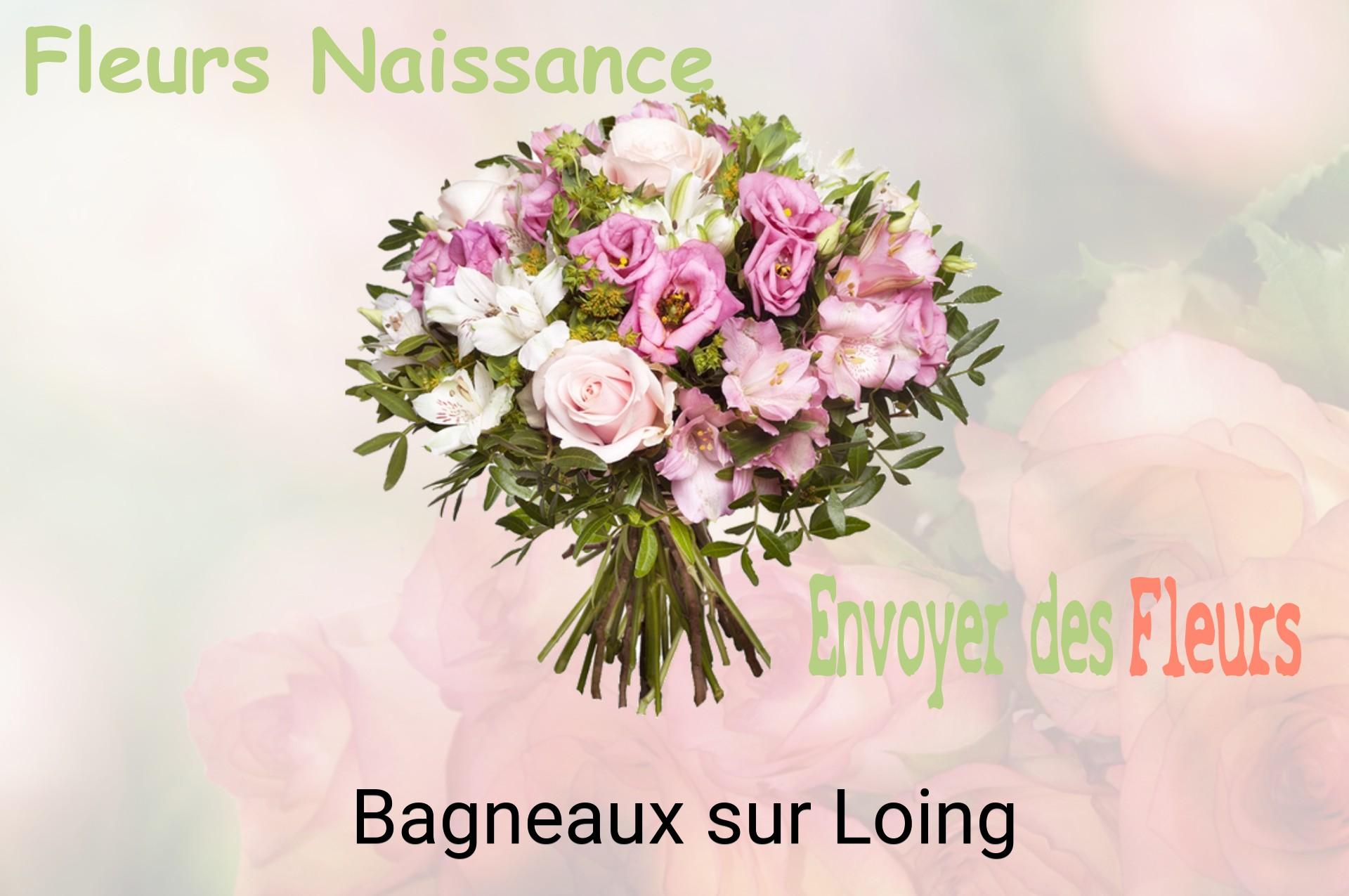 Bouquet de fleurs de naissance livré à Bagneaux-sur-Loing