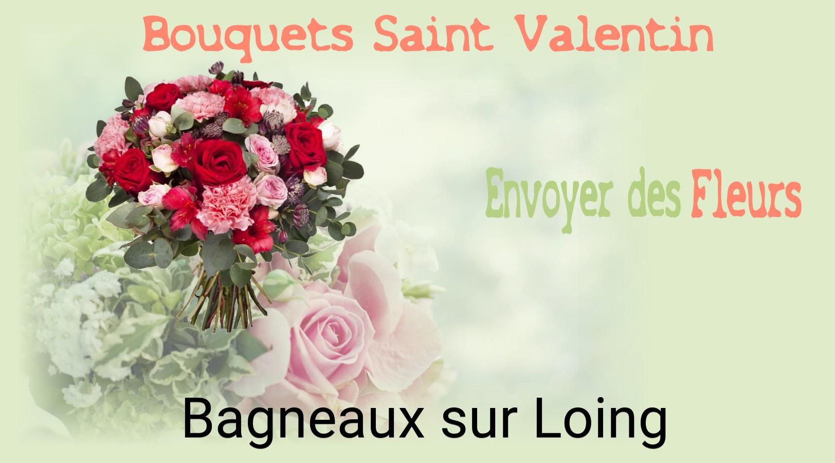 Roses de Saint-Valentin livrées à Bagneaux-sur-Loing